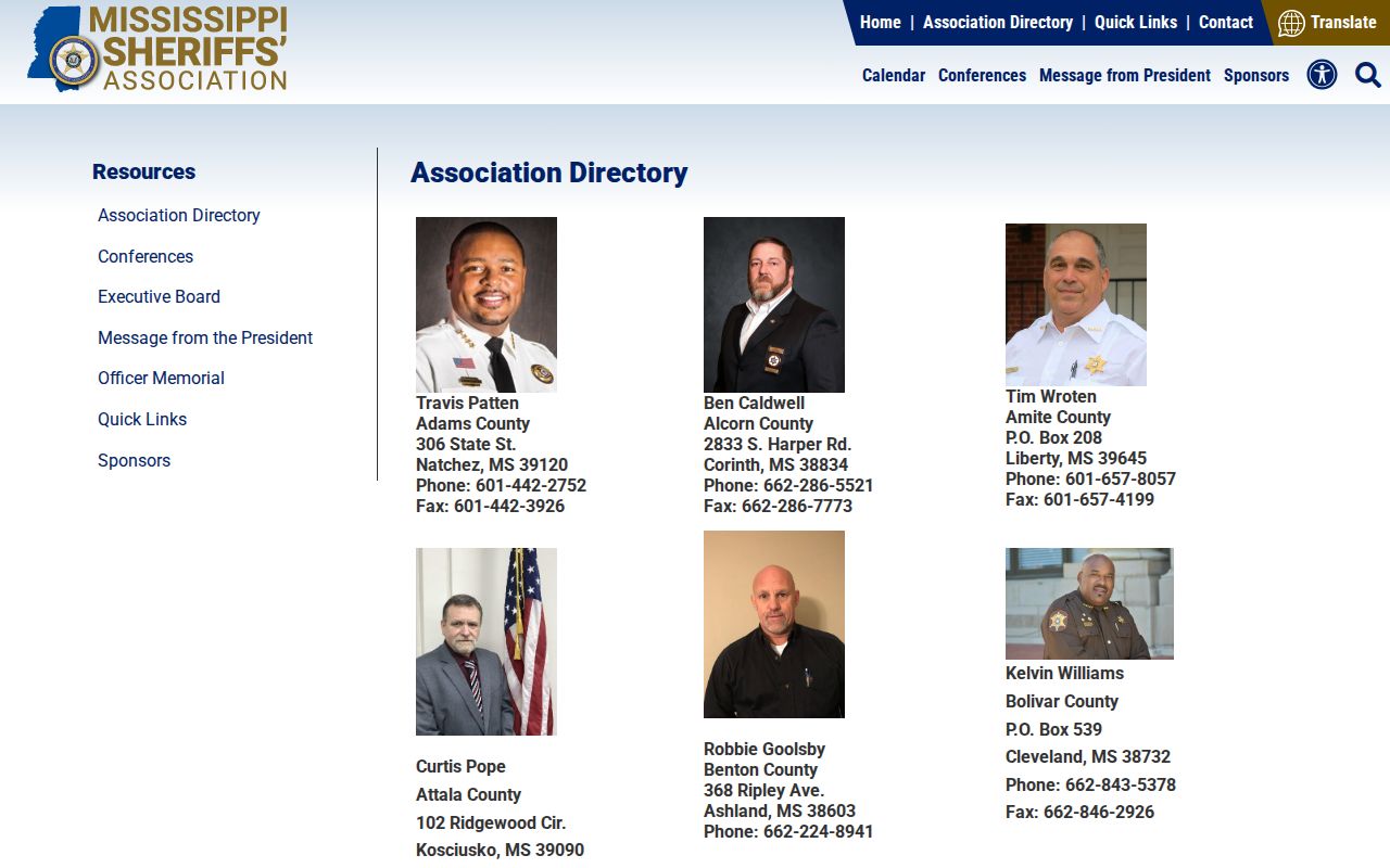 Choctaw County Mississippi sheriff contact used for 72 hour jail release records
