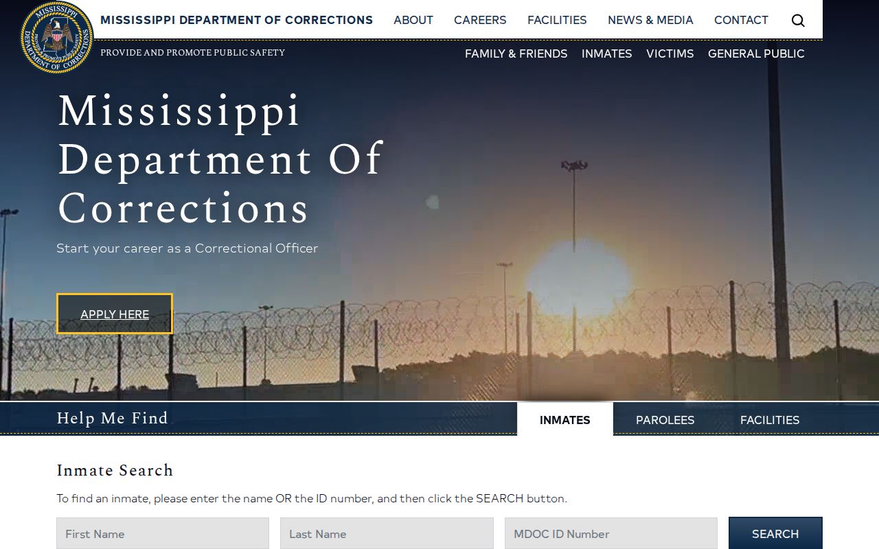 MDOC search for Choctaw County released state inmates